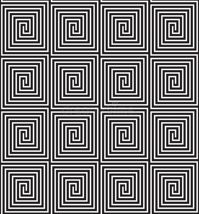 Seamless Labyrinth Background royalty free illustration