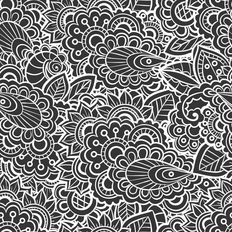 Seamless lace pattern stock vector. Illustration of ornament - 75770591