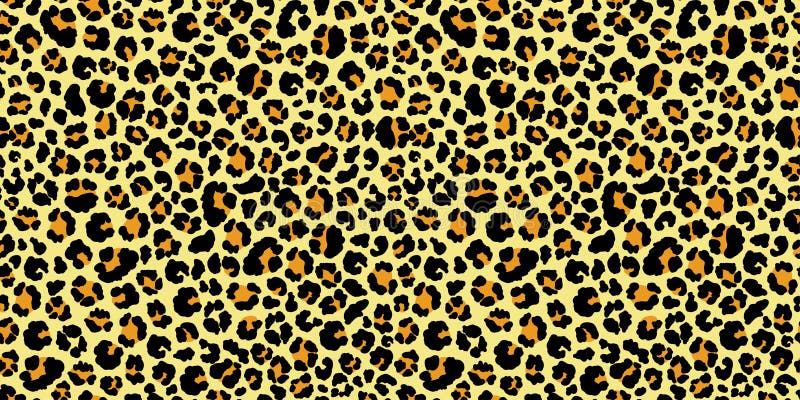 Seamless leopardmodell Djurt tryck Det kan vara nödvändigt för kapacitet av designarbete vektor illustrationer