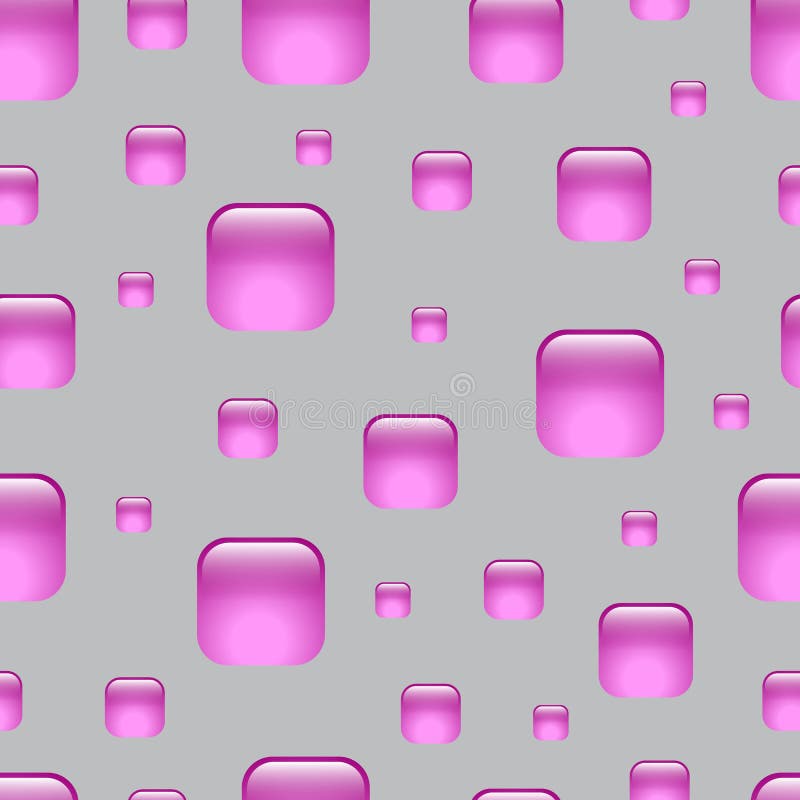 Seamless lilac abstract geometric pattern. stock illustration