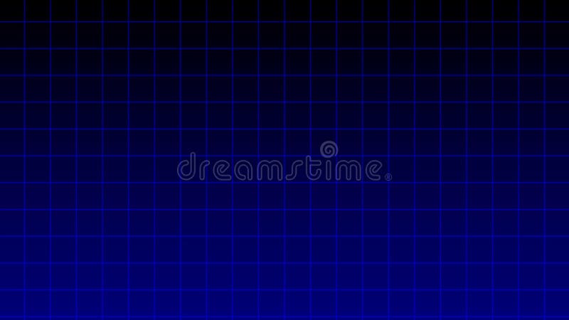 Seamless Looping 4K Blue Retro Futuristic Digital Grid Background Animation for Sci-Fi Projects vector illustration
