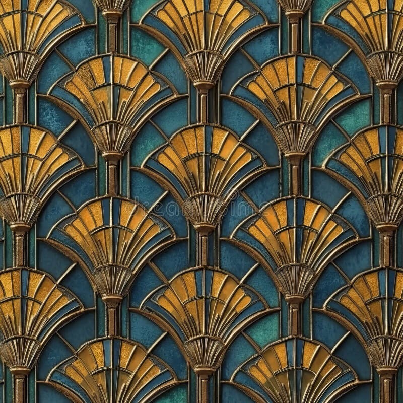 Seamless modern woven pattern featuring a neon blue optical illusion royalty free stock photography