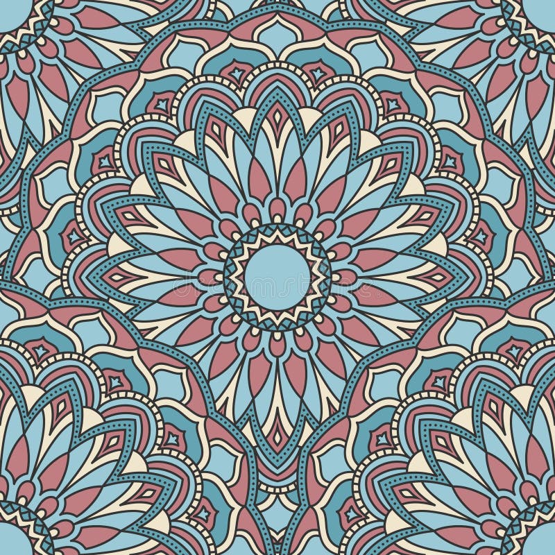 Seamless oriental pattern.