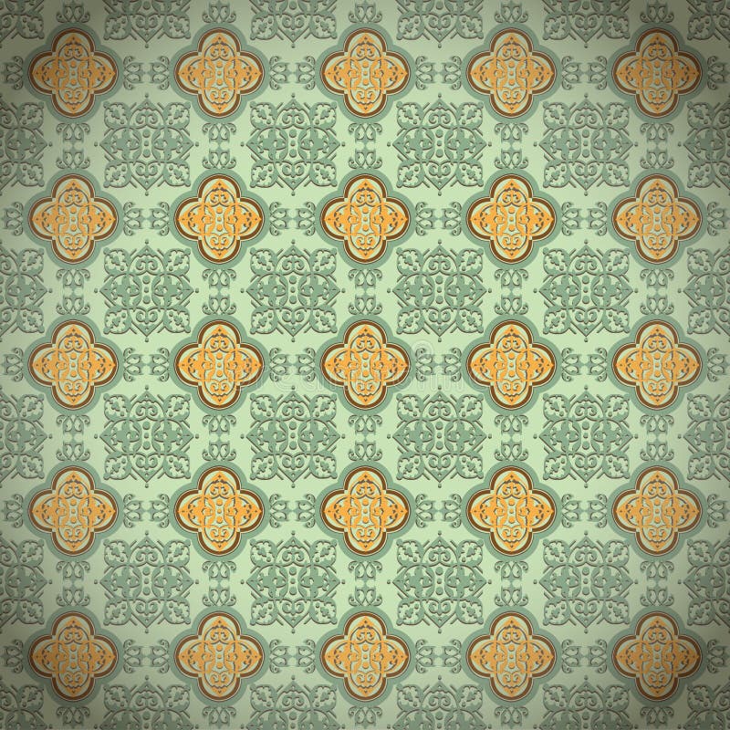 Seamless oriental style stock vector. Illustration of paper 23768930