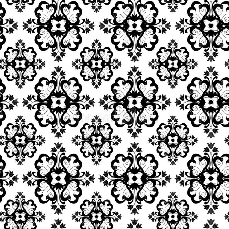 Seamless ornament wallpaper