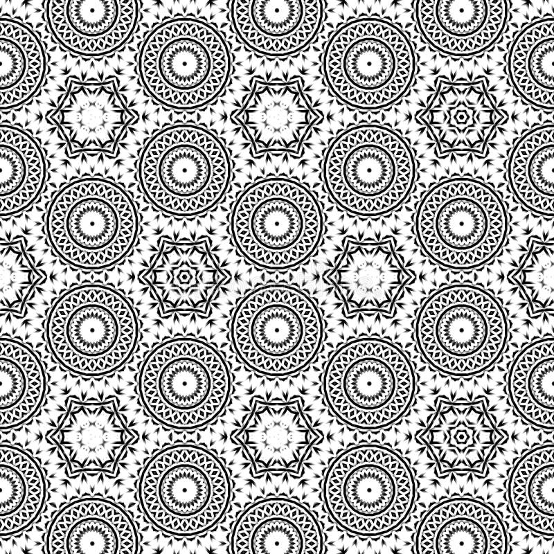 seamless ornamental mandala texture pattern. stock illustration seamless ornamental mandala texture pattern. stock illustration