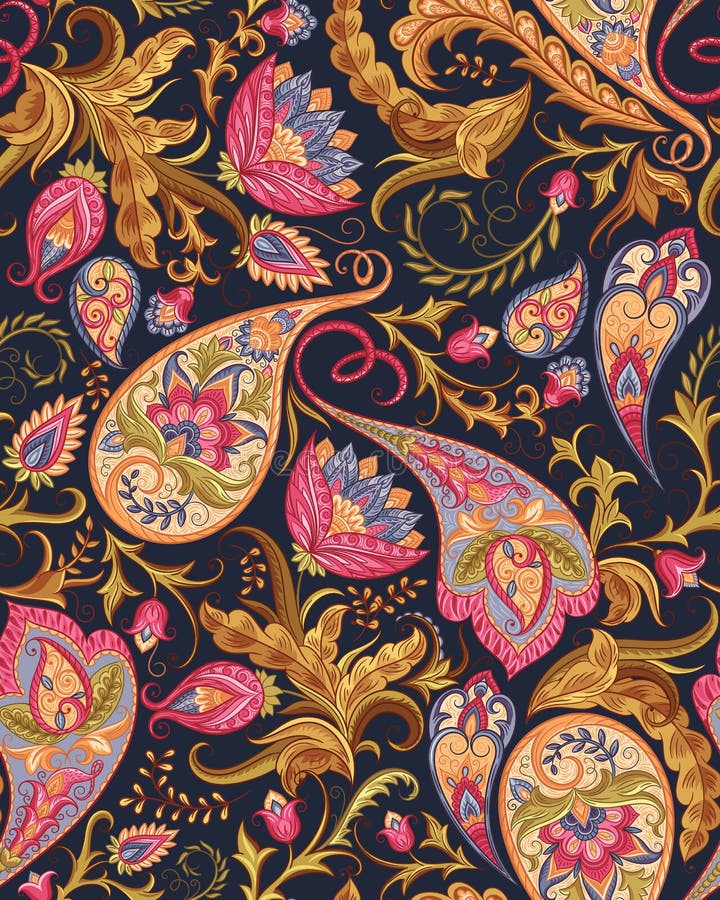 Seamless Paisley Pattern