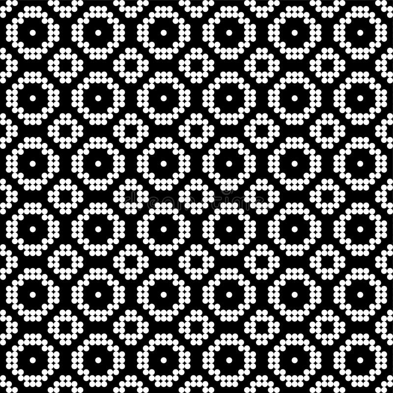Seamless pattern. Abstract geometric background. stock illustration