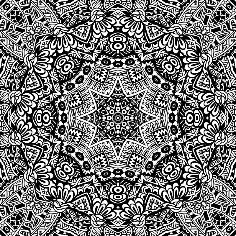 Seamless pattern with abstract geometrics.