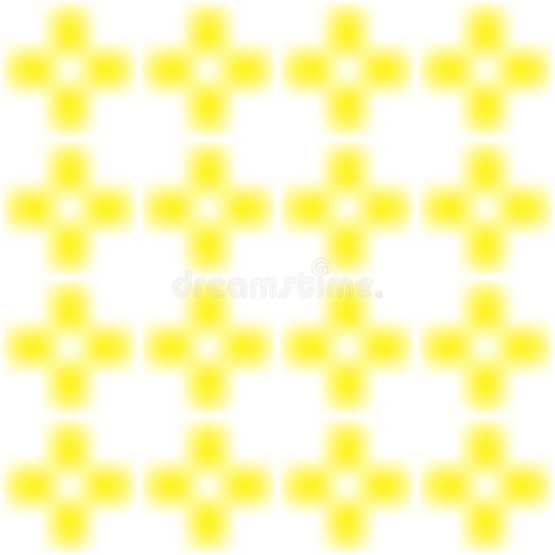 Seamless Pattern with a Blurry Image. Vector Illustration. Stock Vector