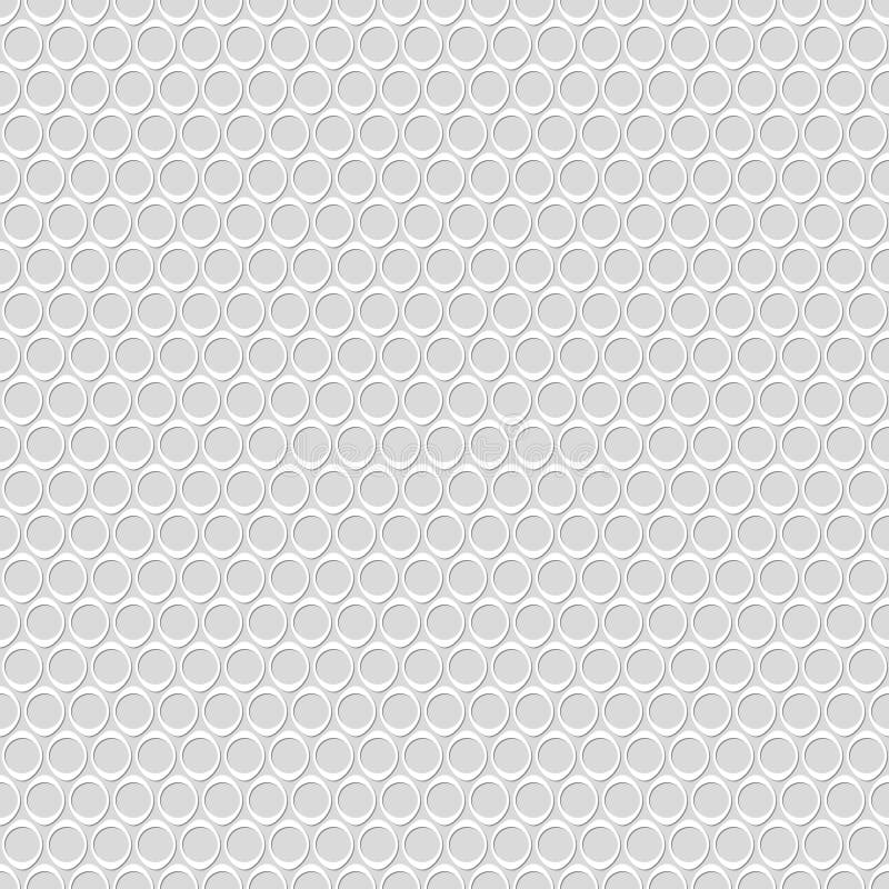 Seamless Pattern of Circles. Geometric Wallpaper Stock Vector