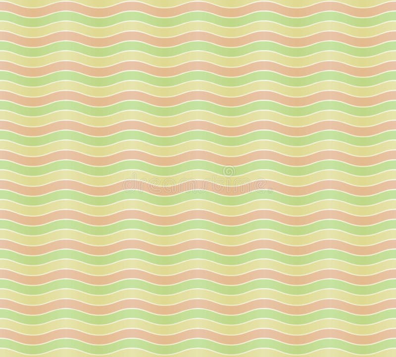 Seamless pattern with color wavy lines