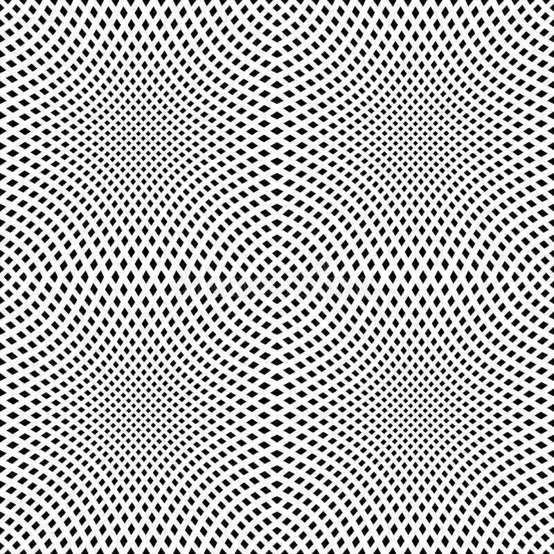 Seamless net texture pattern with black squares on white