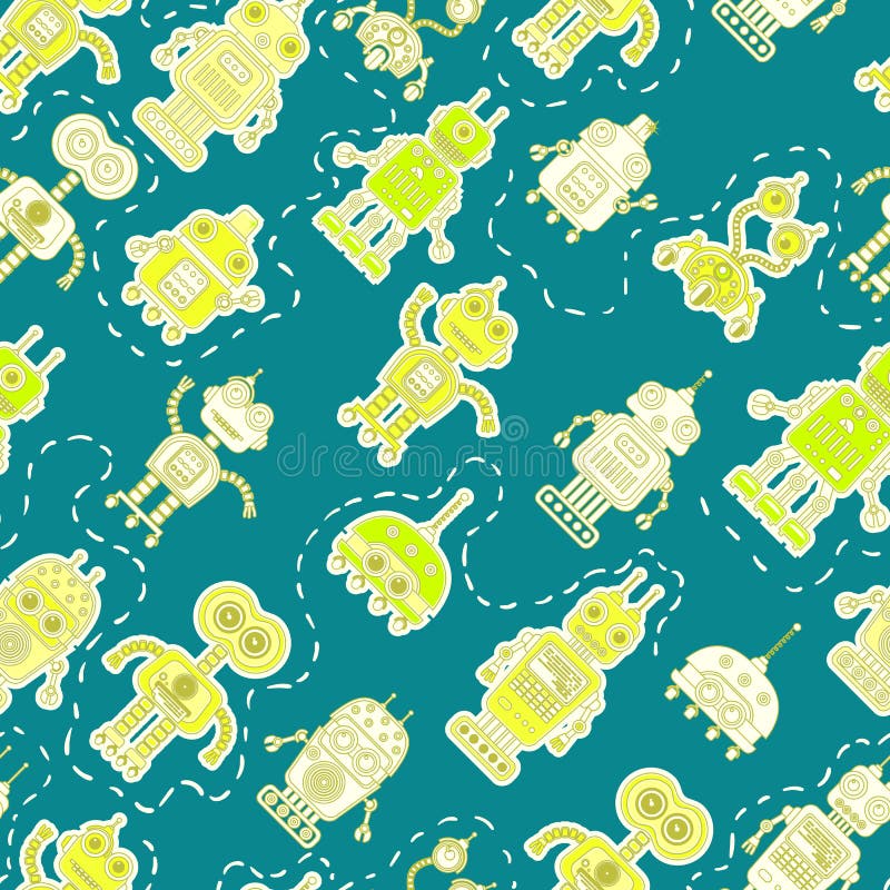 Robots Wallpaper Stock Illustrations 877 Robots Wallpaper Stock Illustrations Vectors Clipart Dreamstime