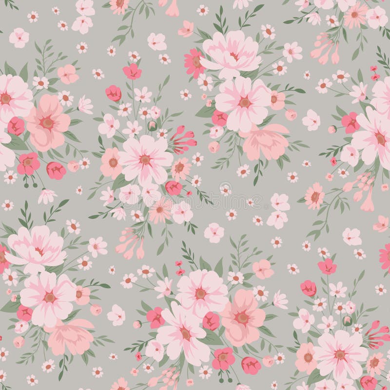 Daisy flower seamless pattern background. Spring vector illustration repeat  wallpaper. Y2k aesthetic. Fashion design, textile, fabric collection Stock  Vector Image & Art - Alamy