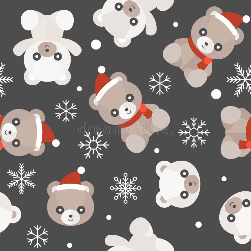 Seamless Pattern Cute Teddy Bear for Use As Wallpaper or Christmas Wrapping Paper Gift Stock Vector - Illustration of birthday, vector: 129718564 Seamless Pattern Cute Teddy Bear for Use As Wallpaper or Christmas Wrapping Paper Gift Stock Vector - Illustration of birthday, vector: 129718564