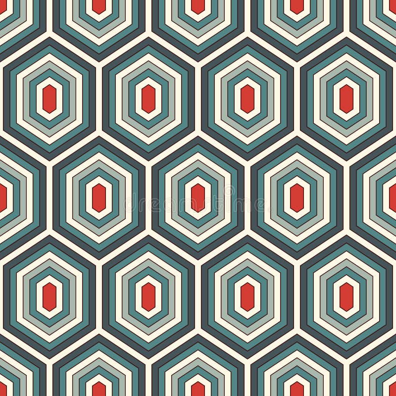 Seamless pattern with diamonds. Turtle shell motif. Honeycomb wallpaper. Repeated rhombuses and lozenges figures