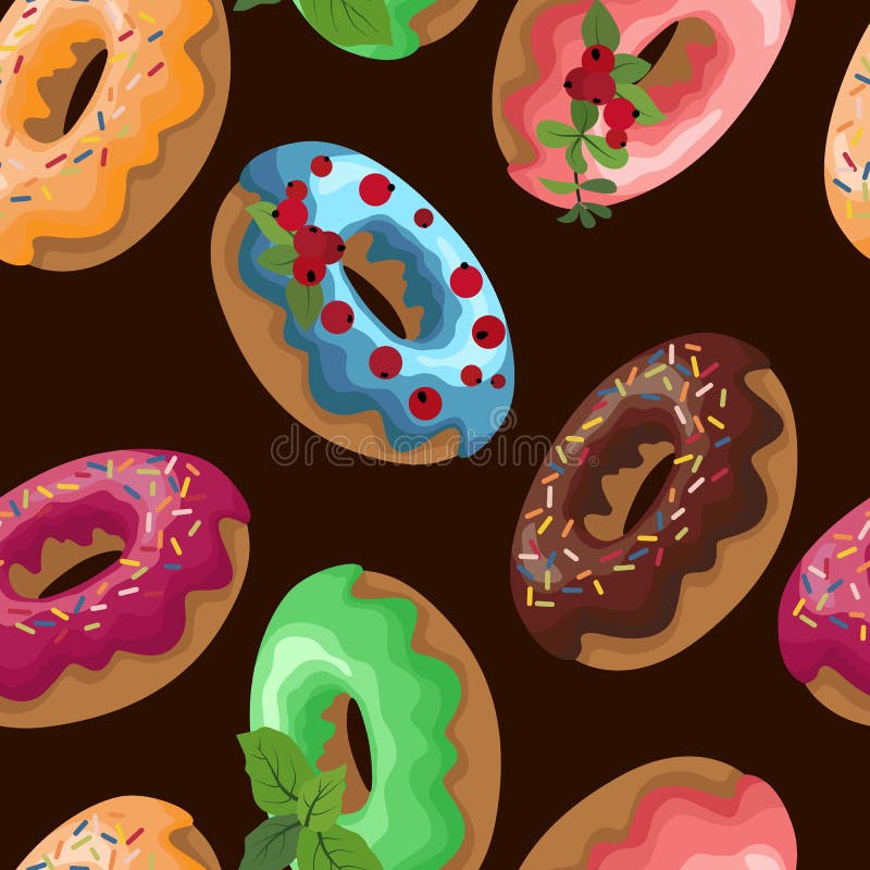 Colorful Donut Wallpapers  Top Free Colorful Donut Backgrounds   WallpaperAccess