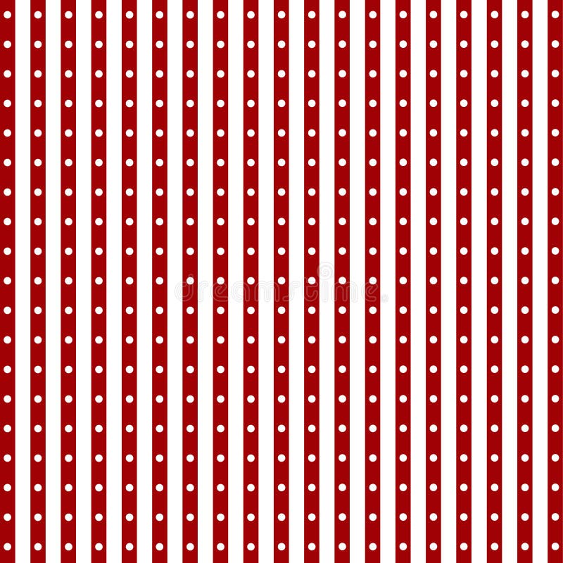 Seamless pattern of dots and stripes vector illustration