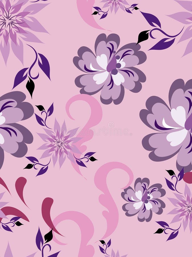 Seamless pattern floral