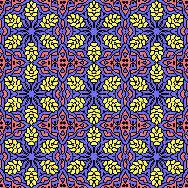 Seamless pattern with flowers for design