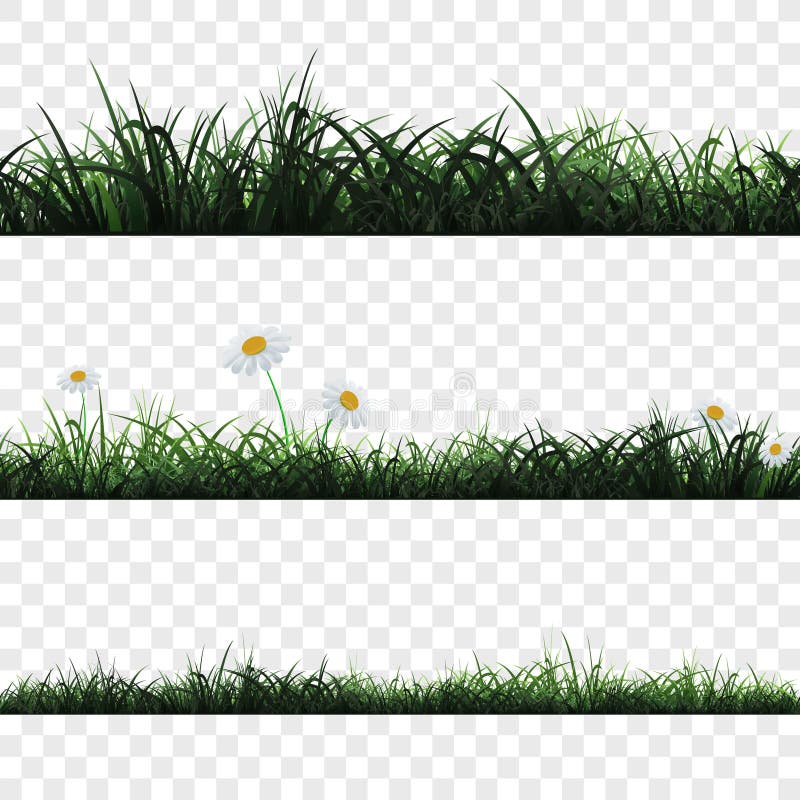 Seamless pattern of grass royalty free illustration