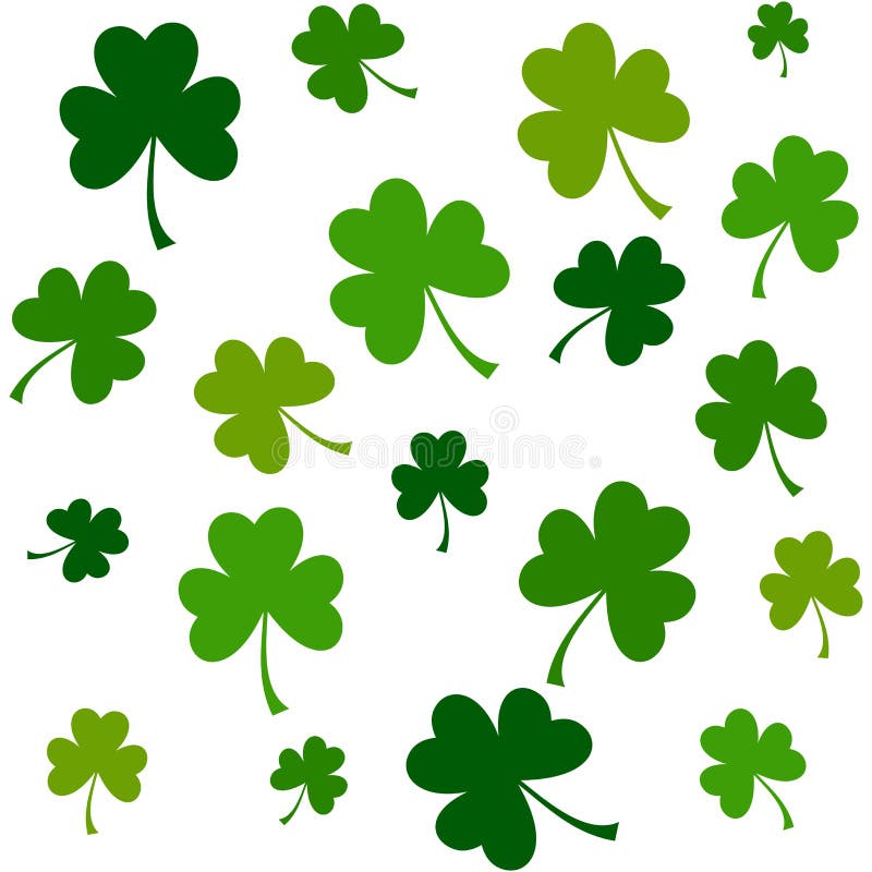 Three Leaf Clovers Stock Illustrations – 907 Three Leaf Clovers Stock ...