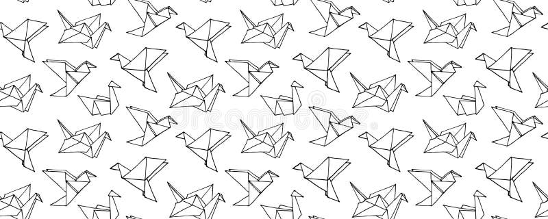 Origami Duck Stock Illustrations 122 Origami Duck Stock