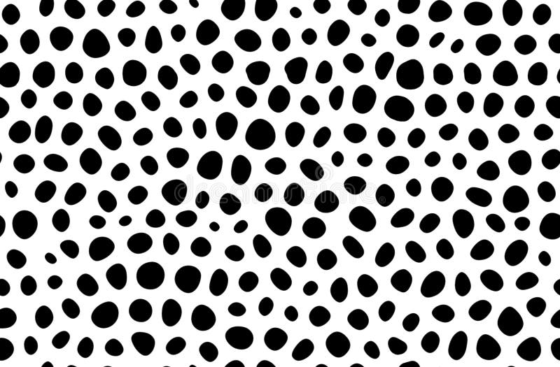 Seamless Pattern With Black Dots On A Scarlet Background Vector Stock  Illustration - Download Image Now - iStock