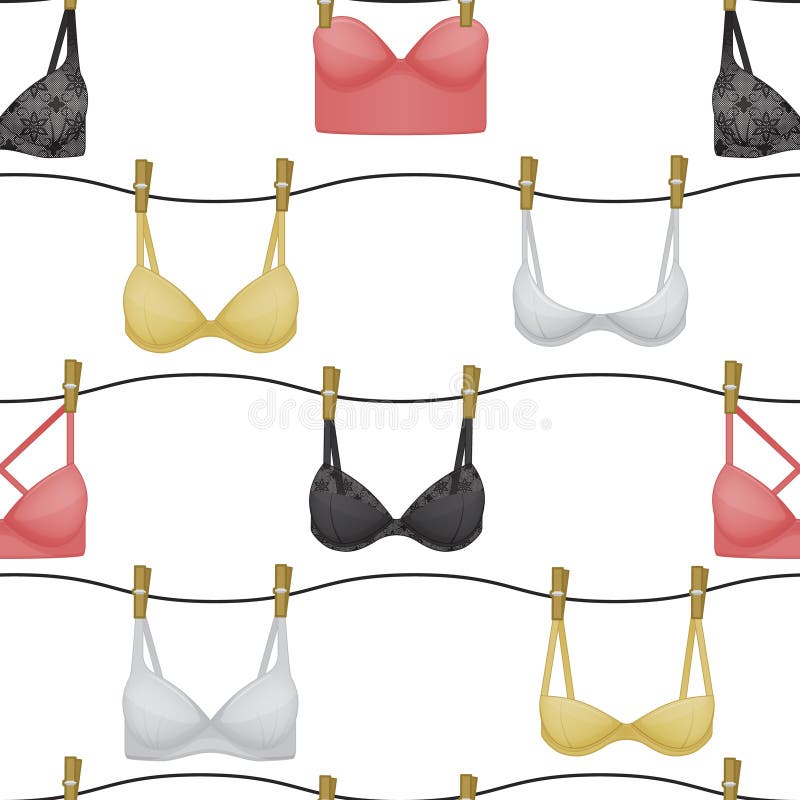 Bras Cliparts, Stock Vector and Royalty Free Bras Illustrations