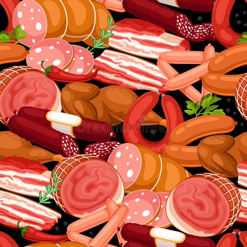 Smoked Meat Pattern Stock Illustrations – 935 Smoked Meat Pattern Stock  Illustrations, Vectors & Clipart - Dreamstime