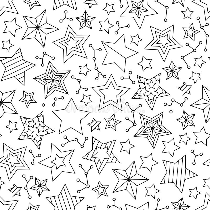 Star Coloring Pages For Older Kids 1