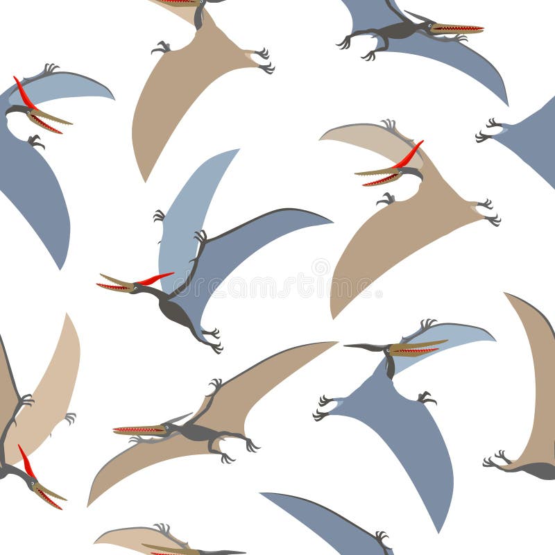 Prehistoric Reptile Of The Jurassic Period Flying Yellow Green Pterodactyl  With Grey Wings Funny Character Stock Illustration - Download Image Now -  iStock