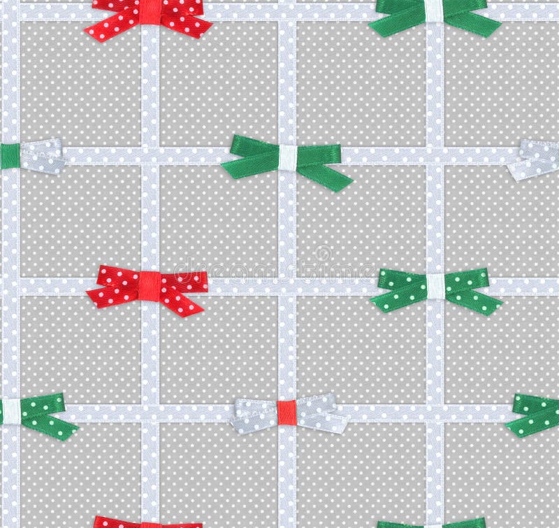 Seamless pattern for Christmas design. Seamless bow stock images, royalty-free photos and pictures