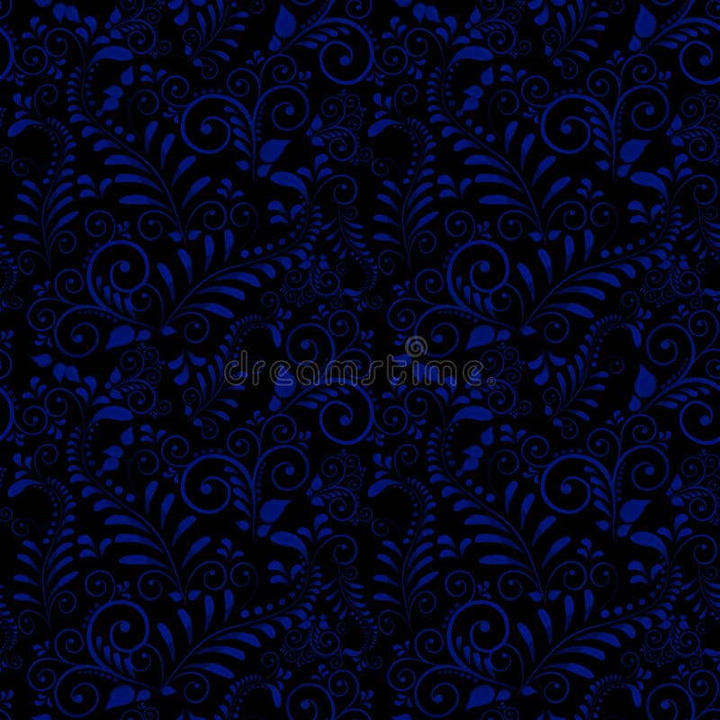 Seamless pattern of Russian national ornament on black background. vector illustration Seamless pattern of Russian national ornament on black background. vector illustration