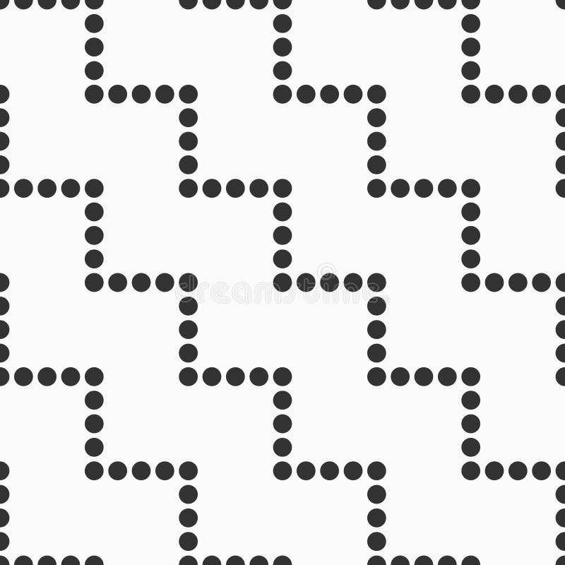 Seamless pattern with small circles or dots. Geometric dots pattern. Regular repeating dots ornament stock illustration