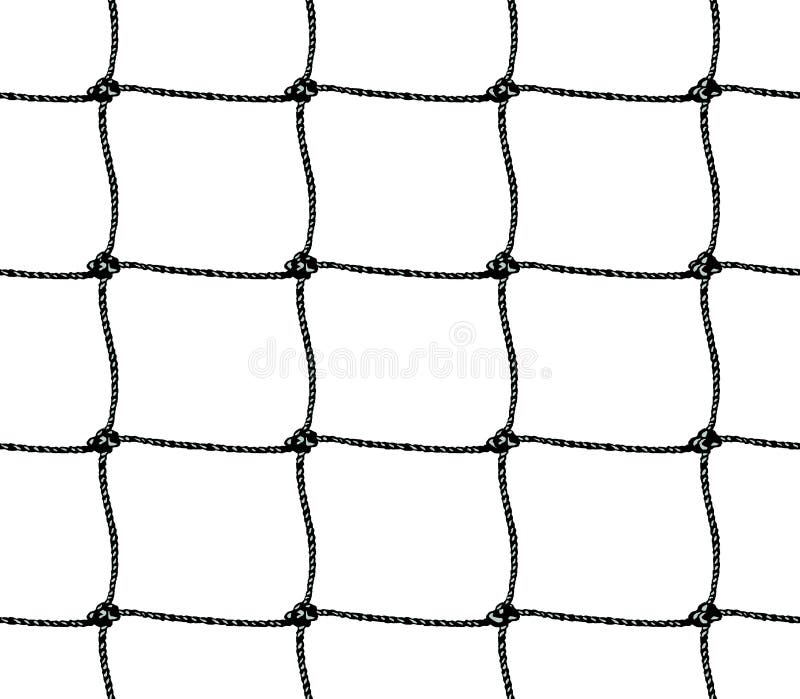 Seamless Pattern of Soccer Goal Net or Tennis Net Stock Vector -  Illustration of lines, object: 143491506