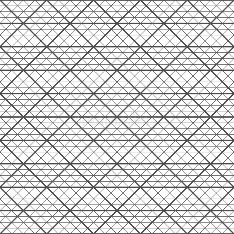 Seamless Pattern of Triangles. Geometric Background. Wallpaper Stock