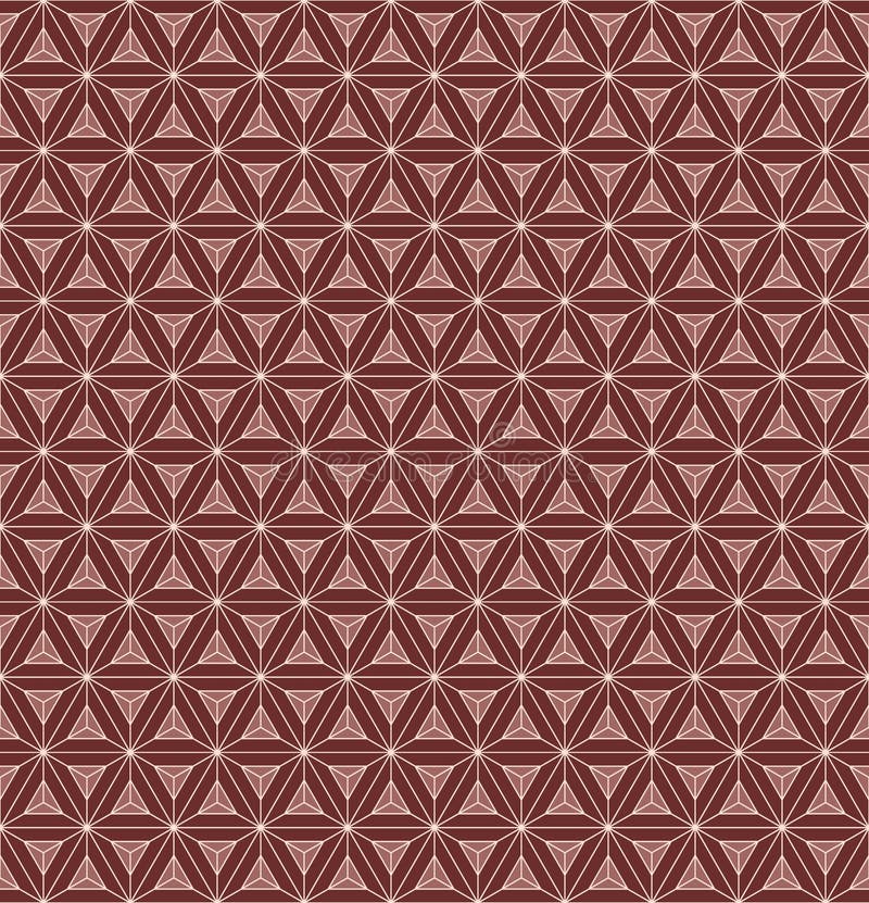 Seamless pattern triangular chocolate bar, vector chocolate pattern triangles, embossing ornament royalty free illustration