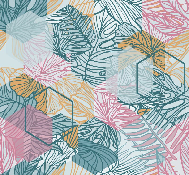 Seamless pattern. stock illustration
