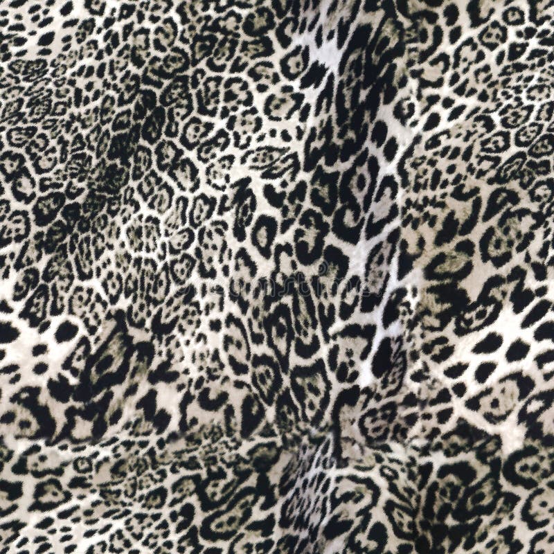 Seamless pattern wild Leopard and Skin design abstract