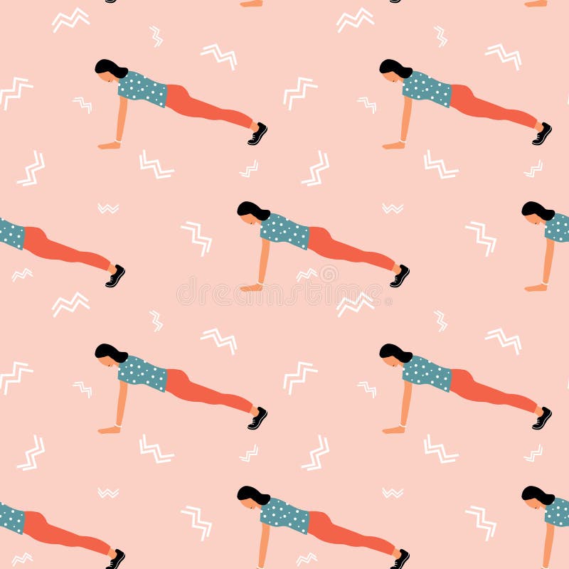 Women Silhouette. Four-Limbed Staff Pose. Low Plank Yoga Pose. Chaturanga  Dandasana Royalty Free SVG, Cliparts, Vectors, and Stock Illustration.  Image 75876440.