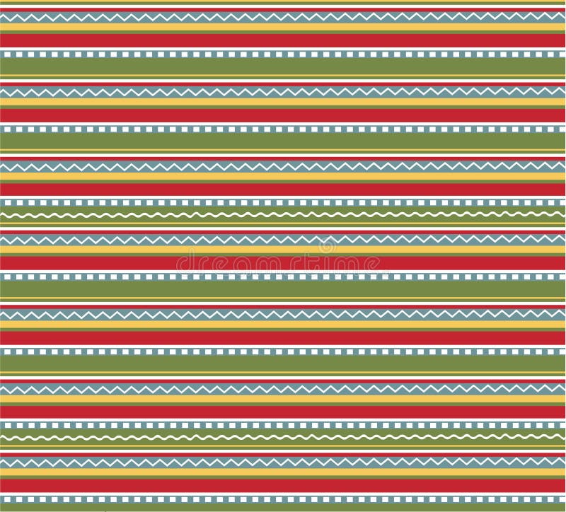 Seamless patterns with fabric, christmas texture royalty free illustration