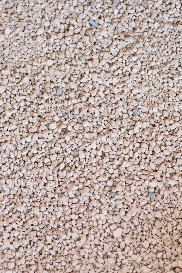 Blue Textured Bentonite Cat Litter Stock Photo Image of stone
