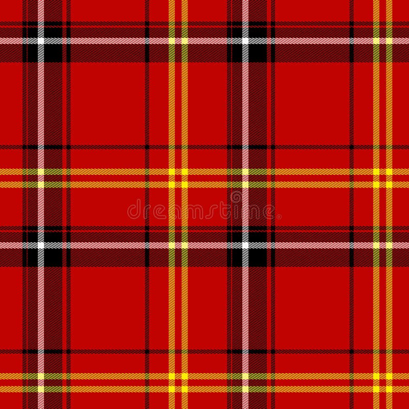 Seamless plaid pattern