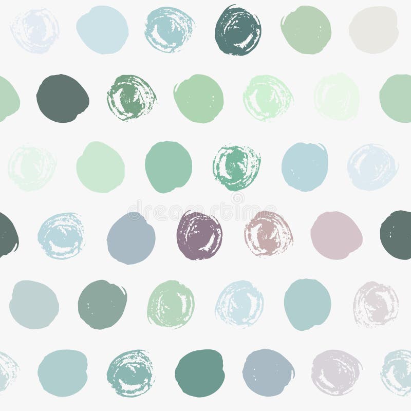 Seamless polka dot pattern