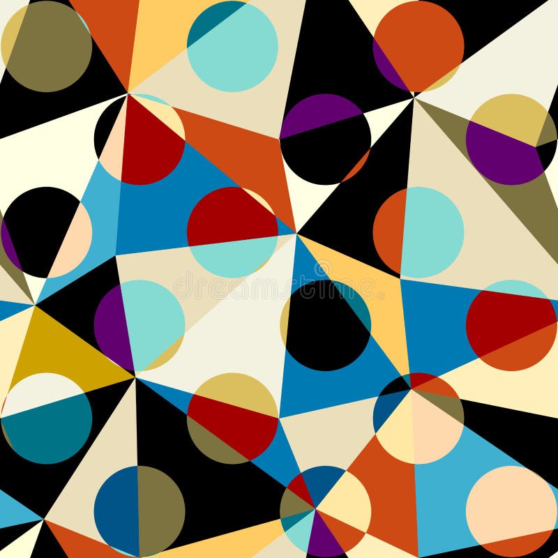 Seamless polka dot pattern