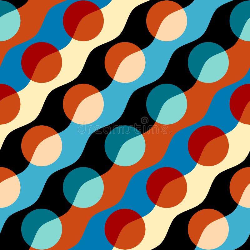 Seamless polka dot pattern