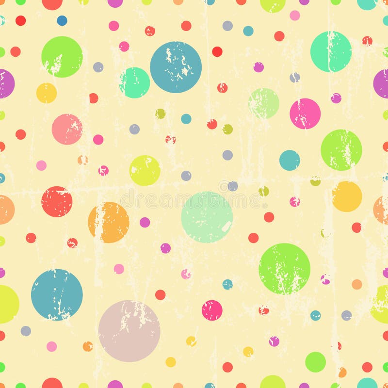 Seamless polka dots royalty free illustration Seamless polka dots royalty free illustration