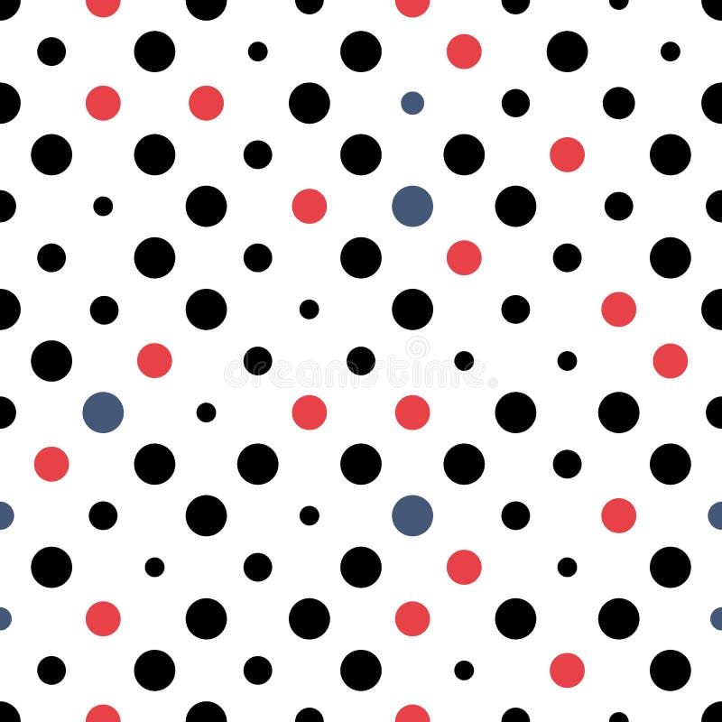 Seamless Polka Dots Stock Illustration Illustration Of Tile 172925784
